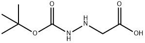 Hydrazinecarboxylic acid, 2-(carboxymethyl)-, 1-(1,1-dimethylethyl) ester (9CI) Struktur