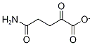 2-OxoglutaraMic HeMibariuM Salt Struktur