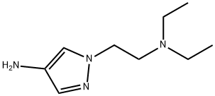 1-[2-(diethylamino)ethyl]-1H-pyrazol-4-amine Struktur