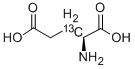 L-GLUTAMIC-3-13C ACID Struktur