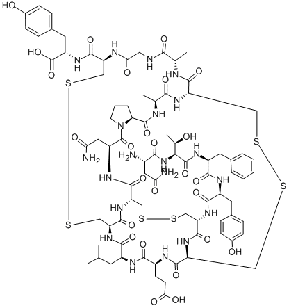 ENTEROTOXIN STP (E COLI) Struktur