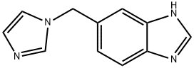 1H-Benzimidazole,5-(1H-imidazol-1-ylmethyl)-(9CI) Struktur