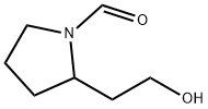 1-Pyrrolidinecarboxaldehyde, 2-(2-hydroxyethyl)- (9CI) Struktur