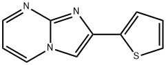 2-THIOPHEN-2-YL-IMIDAZO[1,2-A]PYRIMIDINE Struktur