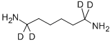 1,6-DIAMINO(HEXANE-1,1,6,6-D4) Struktur