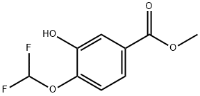 Methyl 4-(difluoroMethoxy)-3-hydroxybenzoate Struktur