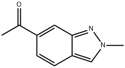 1-(2-Methyl-2H-indazol-6-yl)ethan-1-one Struktur