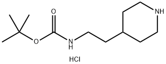 4-(Boc-aMinoethyl)piperidine HCl Struktur