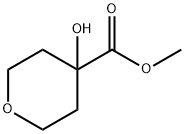 2H-Pyran-4-carboxylicacid,tetrahydro-4-hydroxy-,methylester(9CI) Struktur