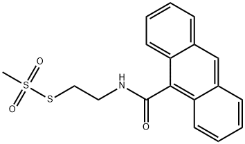 9-Carboxyanthracene MTSEA Amide Struktur