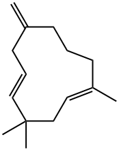 BETA-HUMULENE Struktur