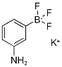 Potassium (3-aminophenyl)trifluoroboranuide Struktur