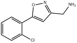 {[5-(2-chlorophenyl)isoxazol-3-yl]methyl}amine hydrochloride Struktur