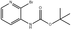 (2-BROMO-PYRIDIN-3-YL)-CARBAMIC ACID TERT-BUTYL ESTER Struktur