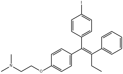 4-iodotamoxifen Struktur