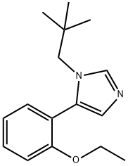 1-(2,2-Dimethylpropyl)-5-(2-ethoxyphenyl)-1H-imidazole Struktur