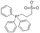 3-(TRIPHENYLPHOSPHONIO)PROPANE-1-SULFONA Struktur