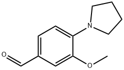 3-methoxy-4-(1-pyrrolidinyl)benzaldehyde(SALTDATA: FREE) Struktur