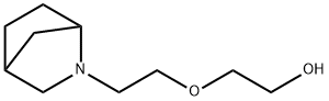 Ethanol, 2-[2-(2-azabicyclo[2.2.1]hept-2-yl)ethoxy]- (9CI) Struktur