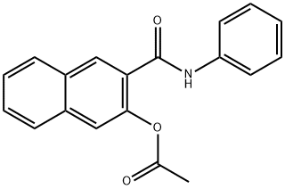 NAPHTHOL AS ACETATE Structure