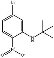 5-Bromo-N-tert-butyl-2-nitroaniline Struktur