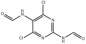 N-(4,6-DICHLORO-5-FORMYLAMINO-PYRIMIDIN-2-YL)-FORMAMIDE Structure