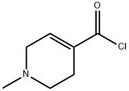 4-Pyridinecarbonyl chloride, 1,2,3,6-tetrahydro-1-methyl- (9CI) Struktur