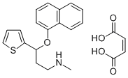 DULOXETINE MALEATE Struktur