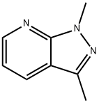 1H-Pyrazolo[3,4-b]pyridine,1,3-dimethyl-(9CI) Struktur