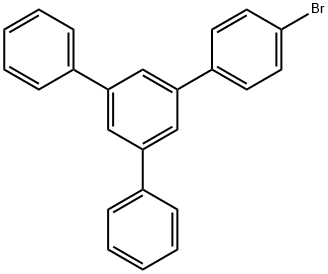 1-(4-溴苯基)-3,5-二苯基苯 結(jié)構(gòu)式