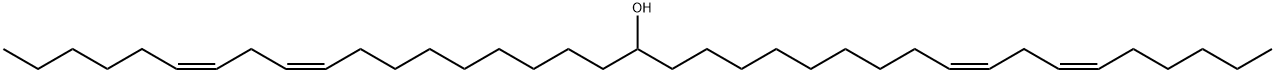 6,9,28,31-Heptatriacontatetraen-19-ol, (6Z,9Z,28Z,31Z)- Struktur