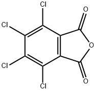 Tetrachlorophthalic anhydride Struktur