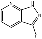 1H-Pyrazolo[3,4-b]pyridine,3-fluoro-(9CI) Struktur