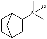 2-(BICYCLOHEPTYL)DIMETHYLCHLOROSILANE Struktur