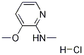 3-Methoxy-2-(methylamino)pyridine hydrochloride Struktur