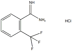 2-trifluoromethyl-benzamidine hydrochloride Struktur