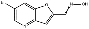 6-Bromofuro[3,2-b]pyridine-2-carbaldehyde oxime Struktur