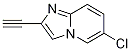 IMidazo[1,2-a]pyridine, 6-chloro-2-ethynyl- Struktur