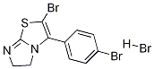 2-BroMo-3-(4-broMophenyl)-5,6-dihydroiMidazo[2,1-b]thiazole hydrobroMide Struktur