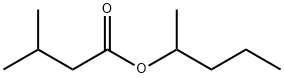 Butanoic acid, 3-Methyl-, 1-Methylbutyl ester Struktur