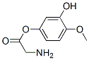 3-Hydroxy-4-methoxy phenyl glycine Struktur