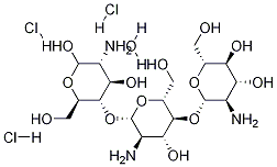 Chitotriose Trihydrochloride Hydrate Struktur