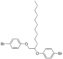 1,2-BIS-(P-BROMOPHENOXY)DODECANE Struktur