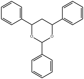 2,4,6-triphenyl-1,3-dioxane Struktur