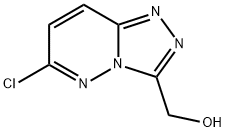 (6-Chloro[1,2,4]triazolo[4,3-b]pyridazin-3-yl)methanol Struktur