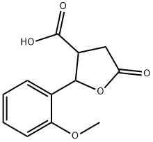 2-(2-Methoxyphenyl)-5-oxotetrahydrofuran-3-carboxylic acid price.