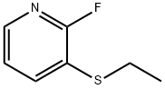 Pyridine, 3-(ethylthio)-2-fluoro- (9CI) Struktur