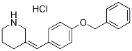 3-(4-(Benzyloxy)Benzylidene)Piperidine Hydrogen Chloride Struktur