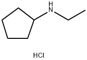 N-Cyclopentyl-N-ethylamine hydrochloride Struktur