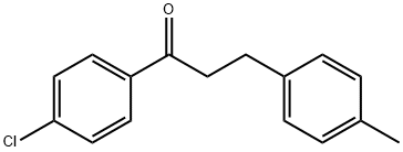 4'-CHLORO-3-(4-METHYLPHENYL)PROPIOPHENONE Struktur